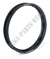 Wheel, Moose black aluminum rim 1.60x21'' for Honda XR, XLR, CR and CRF